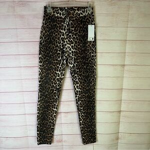 Hammer Jeans NEW Leopard High‎ Rise Skinny Jeans Size 7